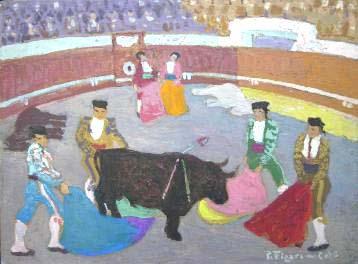 Pedro Figari La Muerte Sweden oil painting art